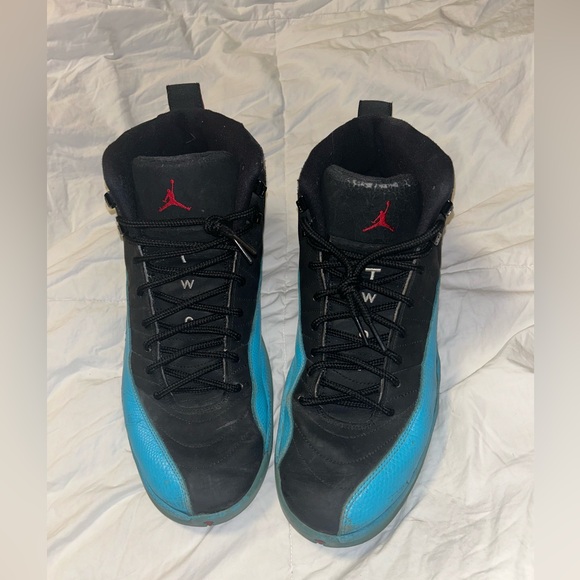 Nike Other - NIKE jordan 12 retro gama blue high top shoes size 10.5 men